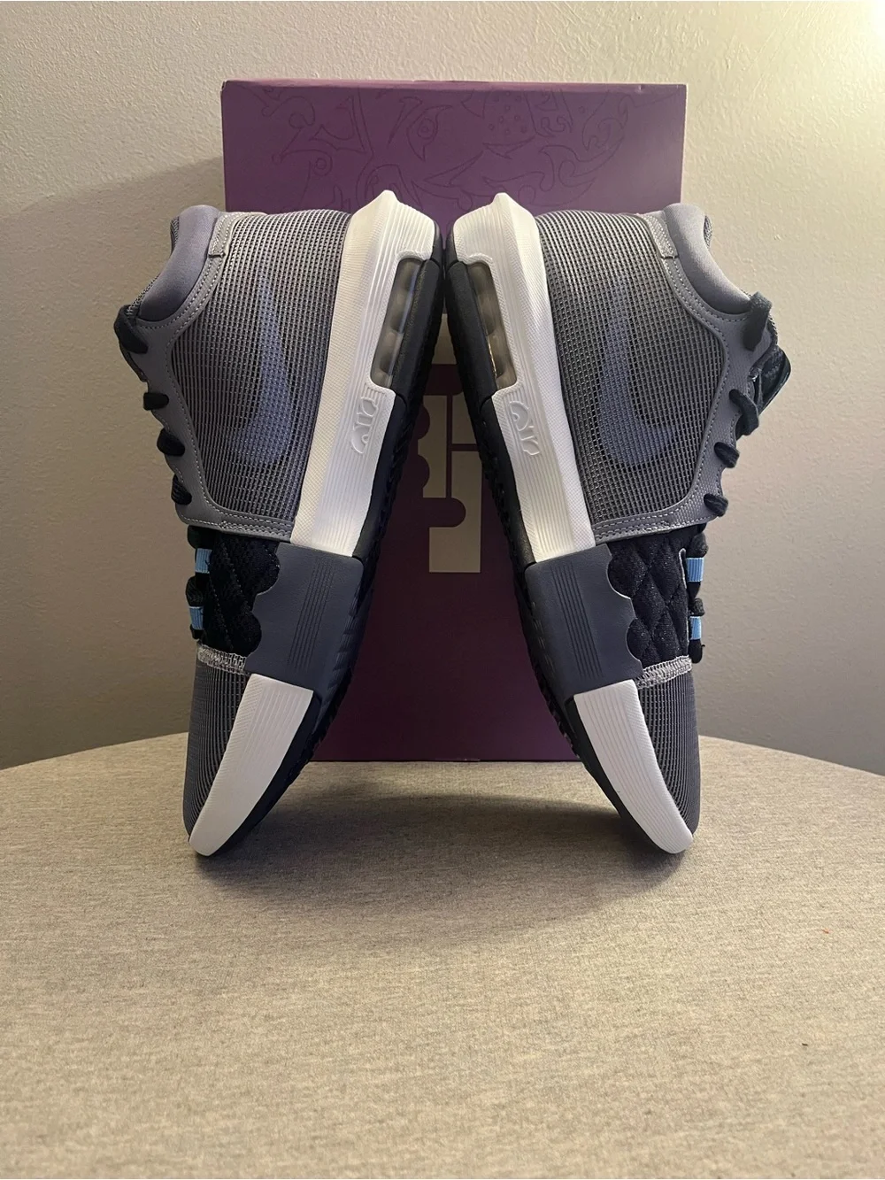 Nike Lebron Witness VIII Ashen Slate White Men's Shoe Size 12 FB2239-400 - Picture 6 of 11